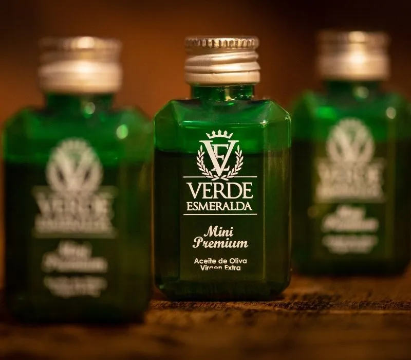 Verde esmeralda aceite monodosis